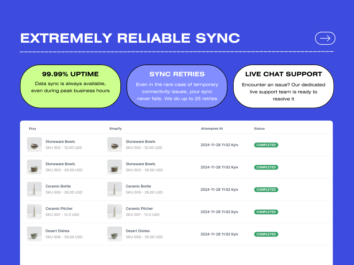 Etsy EasySync Screenshot 2